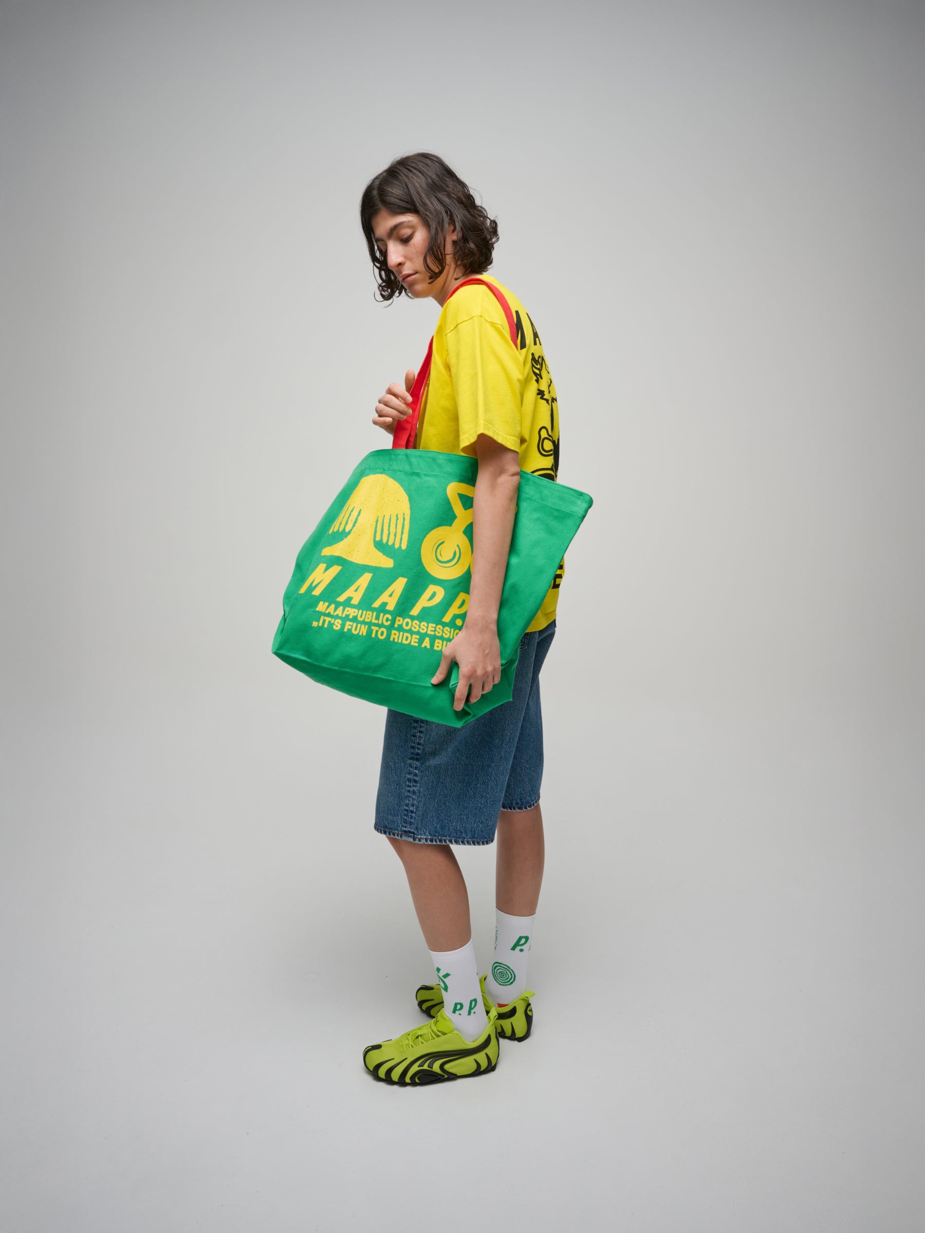 MAAP + Public Possession Oversized Tote Bag