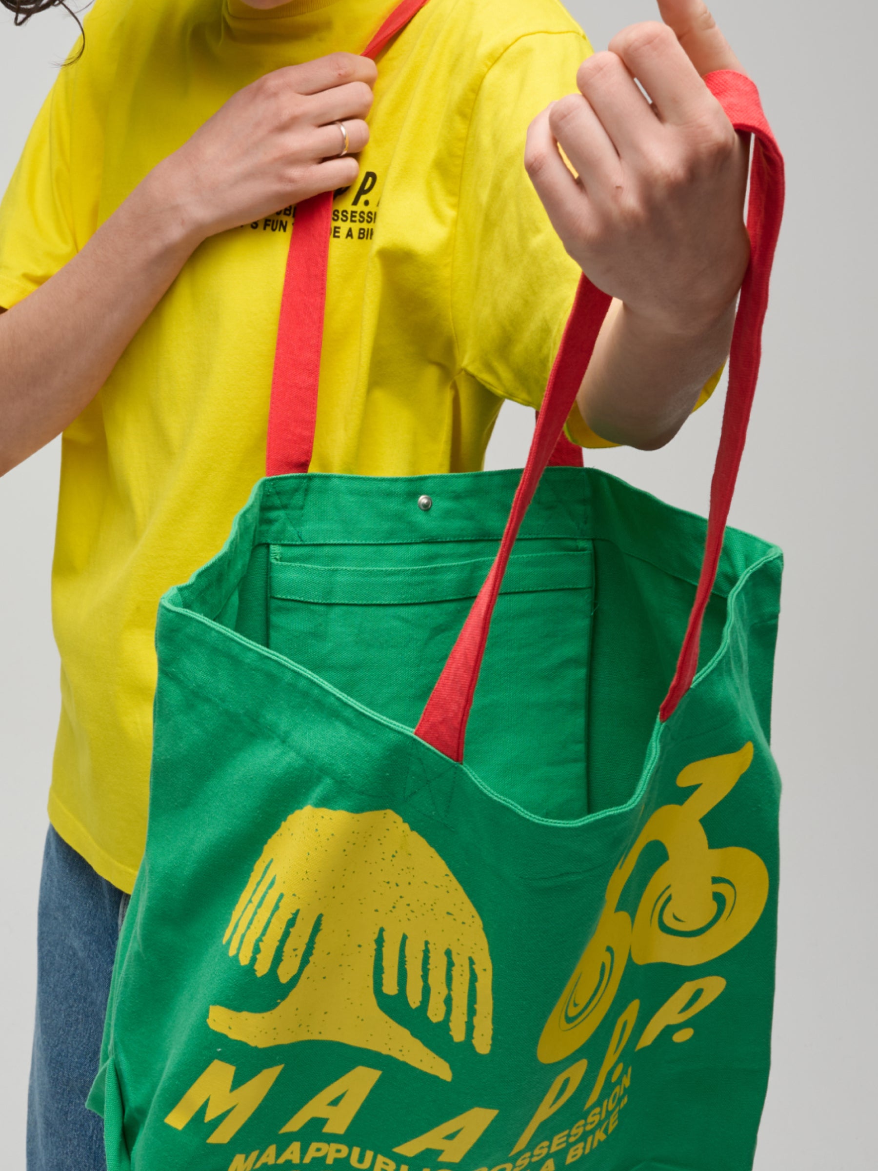 MAAP + Public Possession Oversized Tote Bag