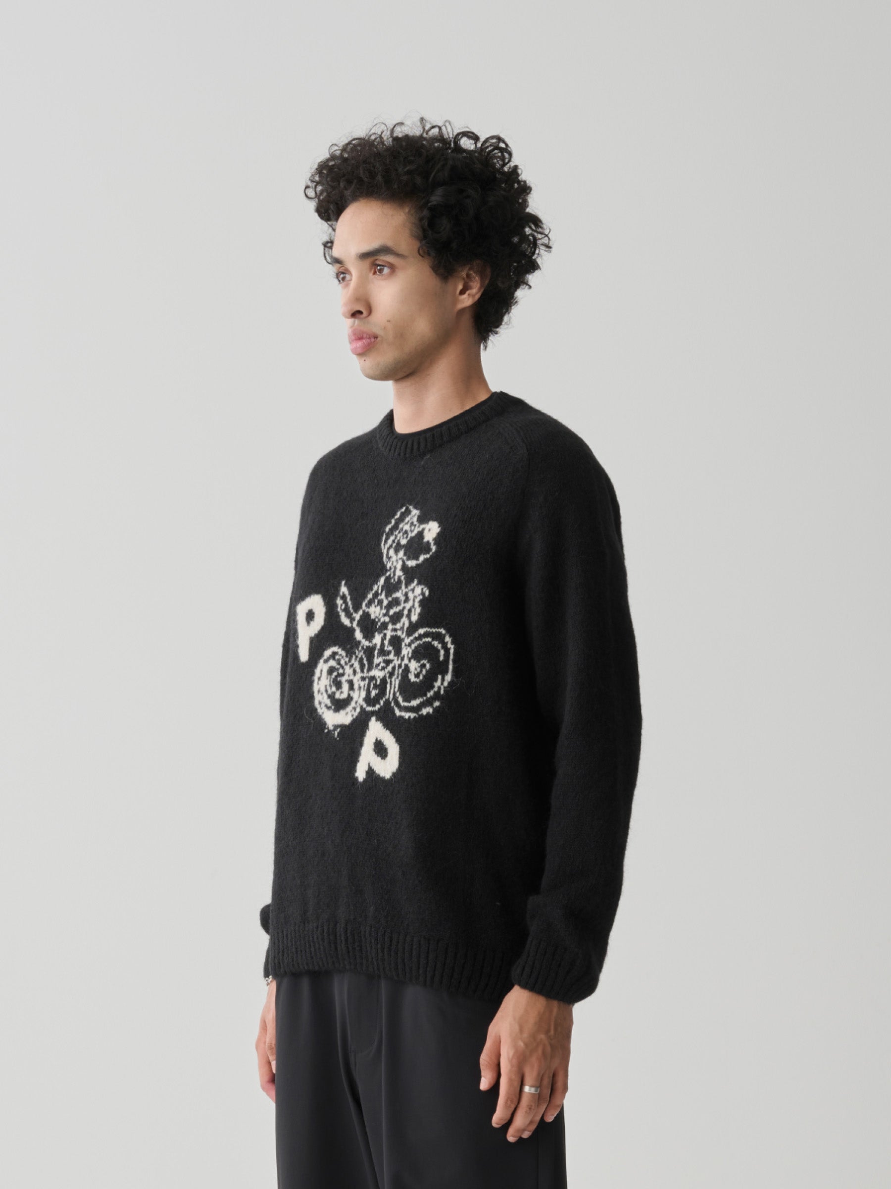 MAAP & Pop Graphic Mohair Knit