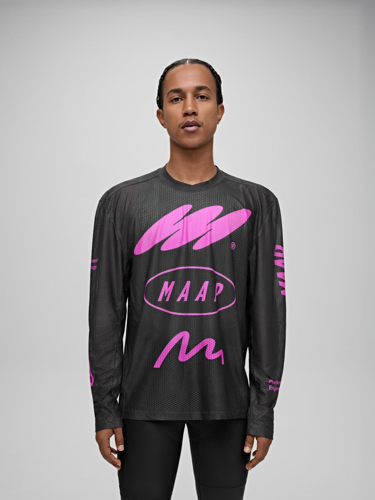 Mesh LS Tee