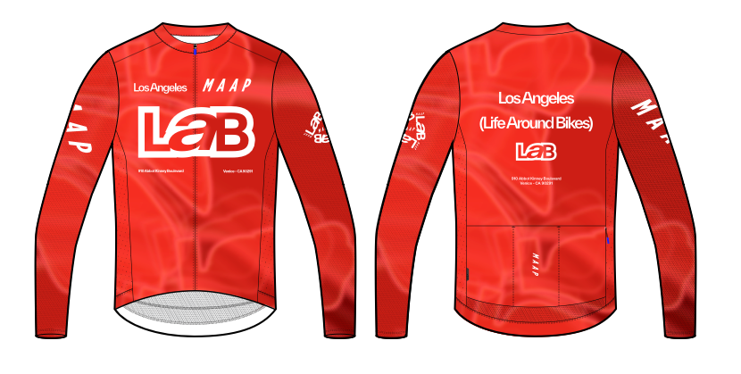 Women's MAAP LaB Los Angeles Pro Air LS Jersey 3.0