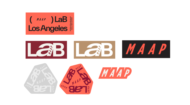 MAAP LaB Los Angeles Sticker Pack